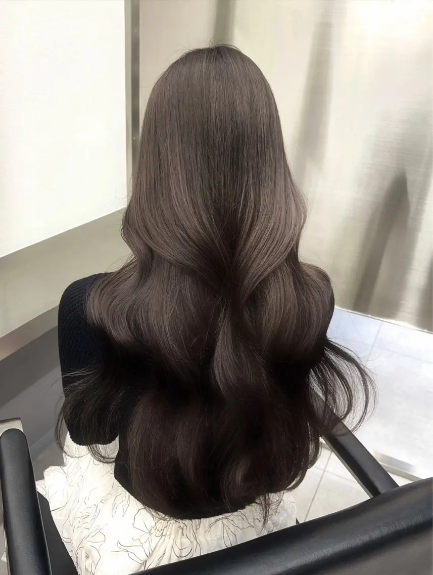 【透明感たっぷり艶カラー】ワンカラーモデル🫧✨の写真