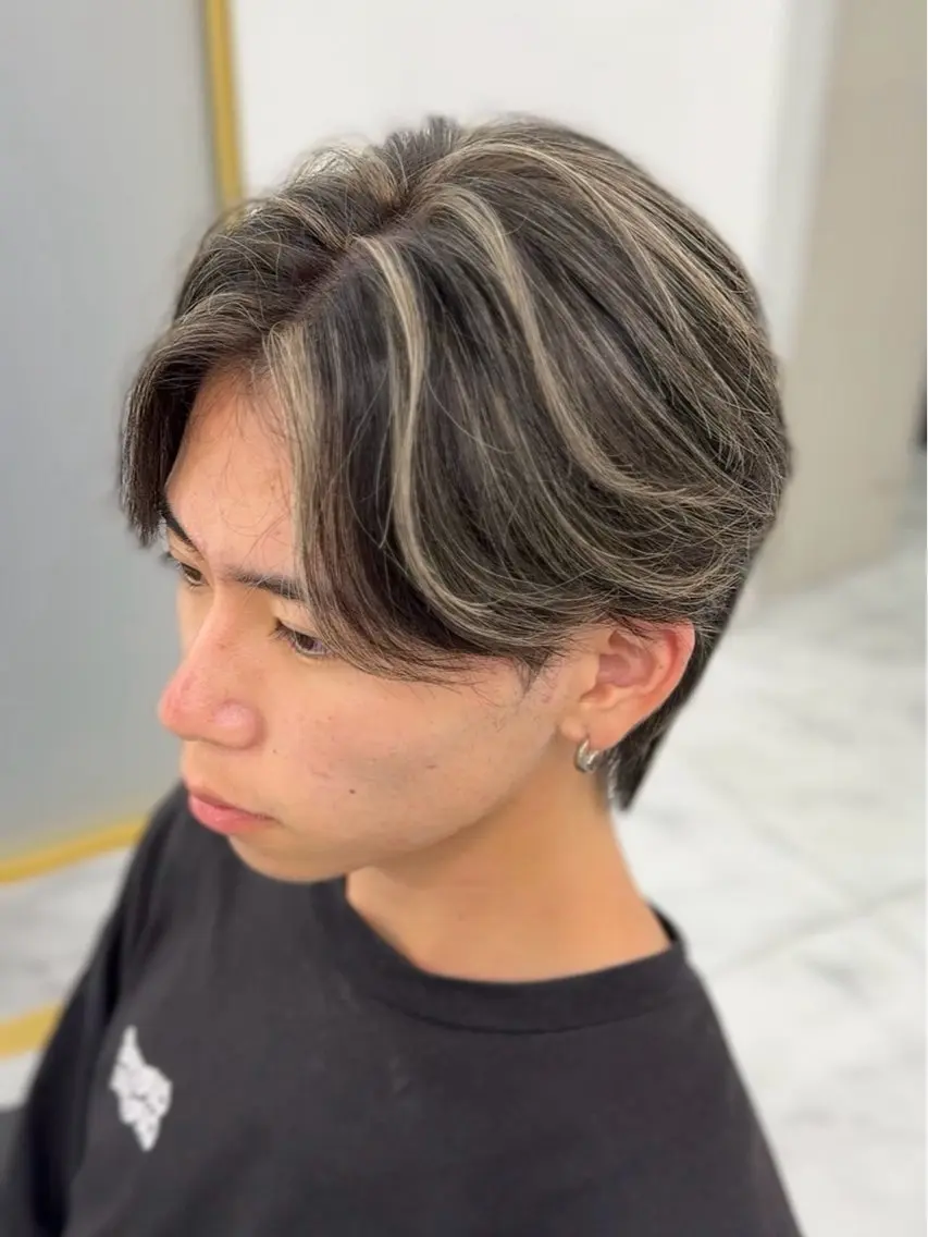 カラー メンズ カット ヘアカラー メンズ特化型美容師 ★あおいのヘアスタイル