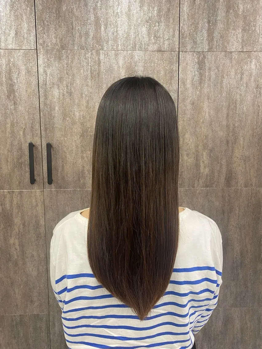 セミロング 中嶋 ほの香のヘアスタイル
