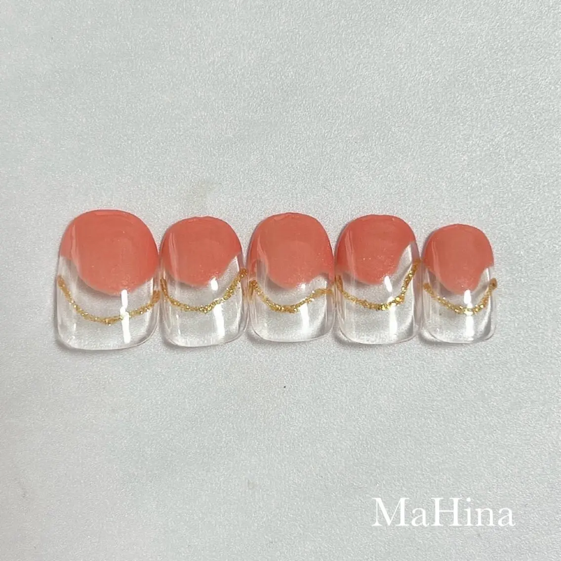 ネイル ピンク ハンドネイル Le Vernis MaHina・まひなのネイルデザイン