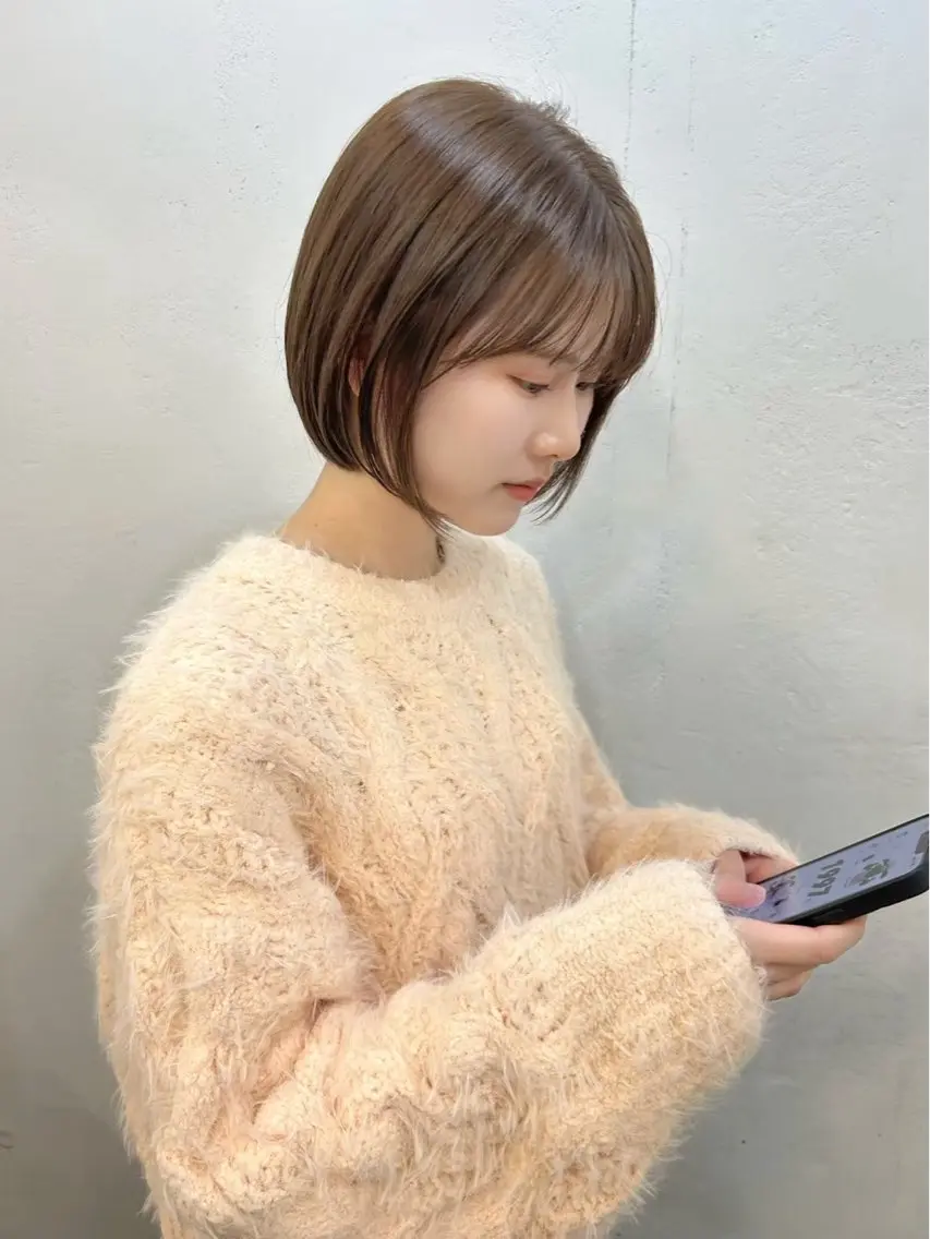 ミディアム mizuki /カットモデル募集のヘアスタイル