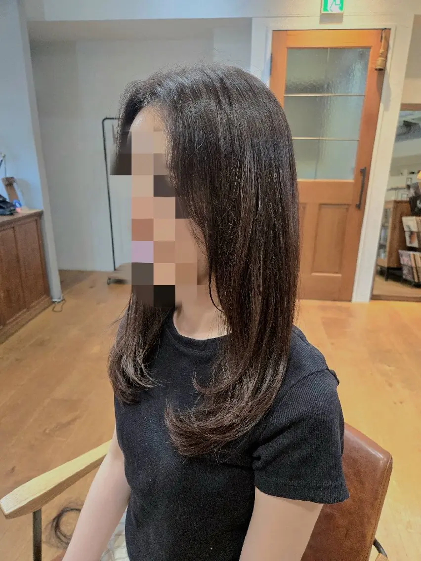 ロング くせ毛 トリートメント カット ヘアカラー トリートメント 銀座knoll🌿 【平日限定cut】のヘアスタイル