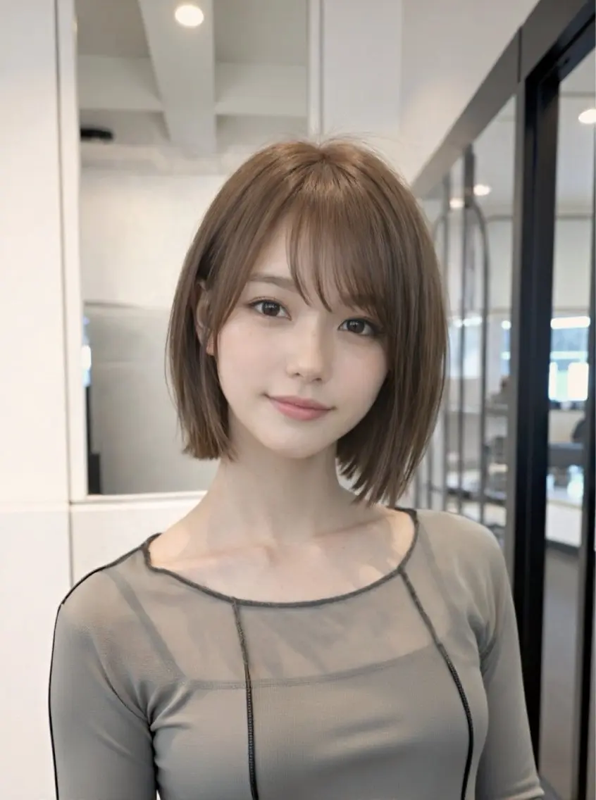 ショート 新宿/レイヤー/ amu🫧のヘアスタイル
