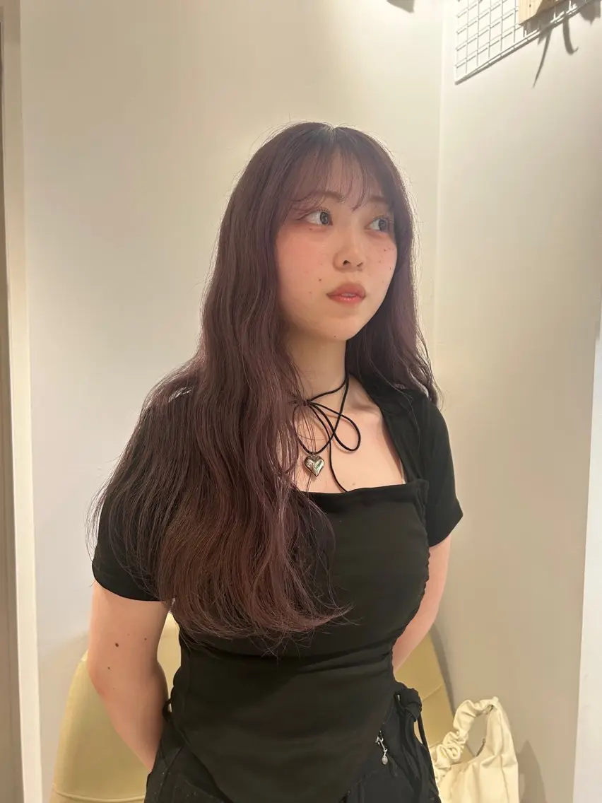 ロング ヘアカラー hair&eye🎀 /momoKaのヘアスタイル
