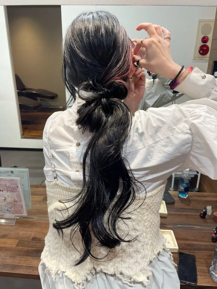 ロング ヘアアレンジ layer cut 店長/MIKUのその他イメージ