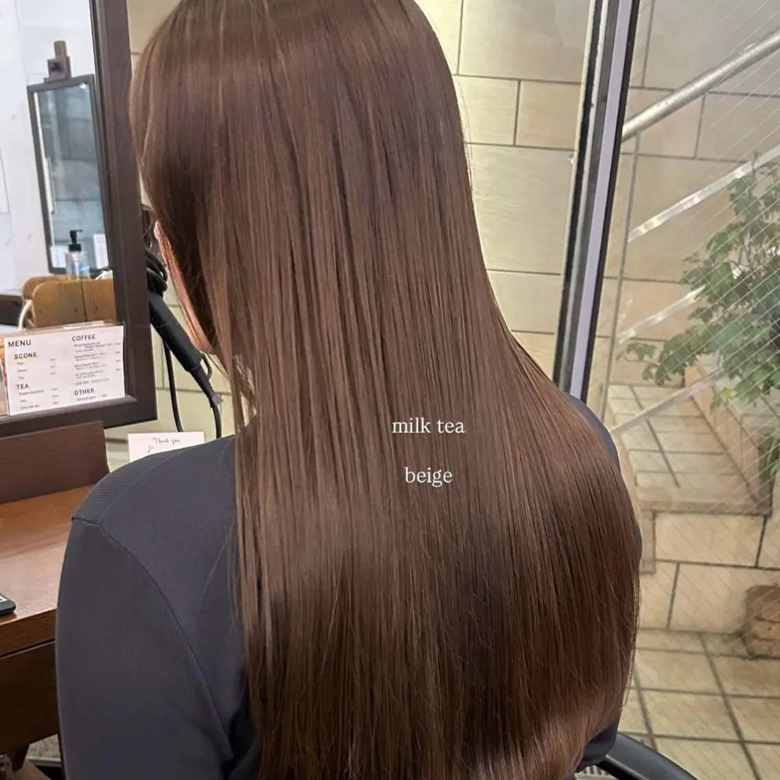 ロング カラー ヘアカラー 透明感/ 暖色カラーミウのヘアスタイル