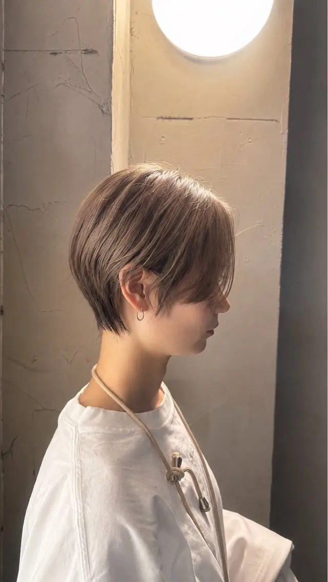 ショート カラー 🌓ショート/ウルフ /ハイトーン/大夢のヘアスタイル