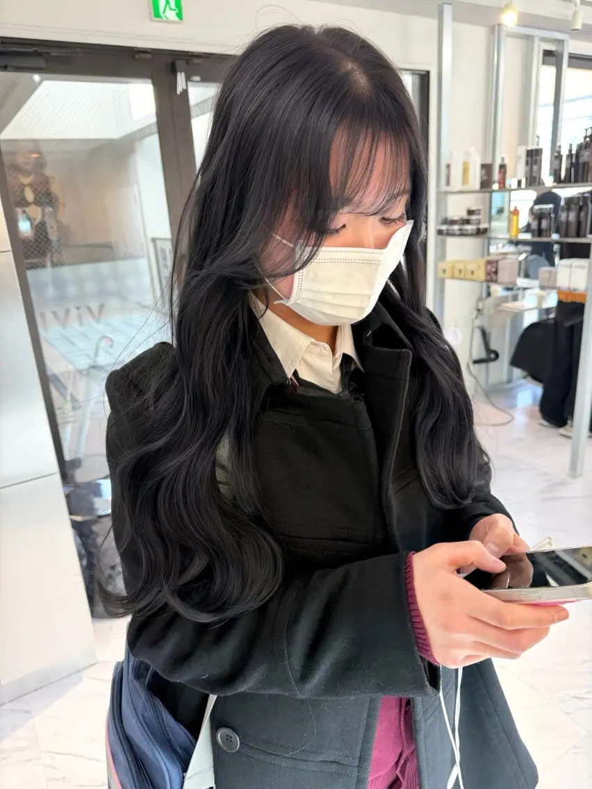 ロング カラー ベージュカラー ブリーチ ケアブリーチ デザインカラー ダブルカラー ヘアカラー TATSUブリーチ/ ミルクティーベージュのヘアスタイル