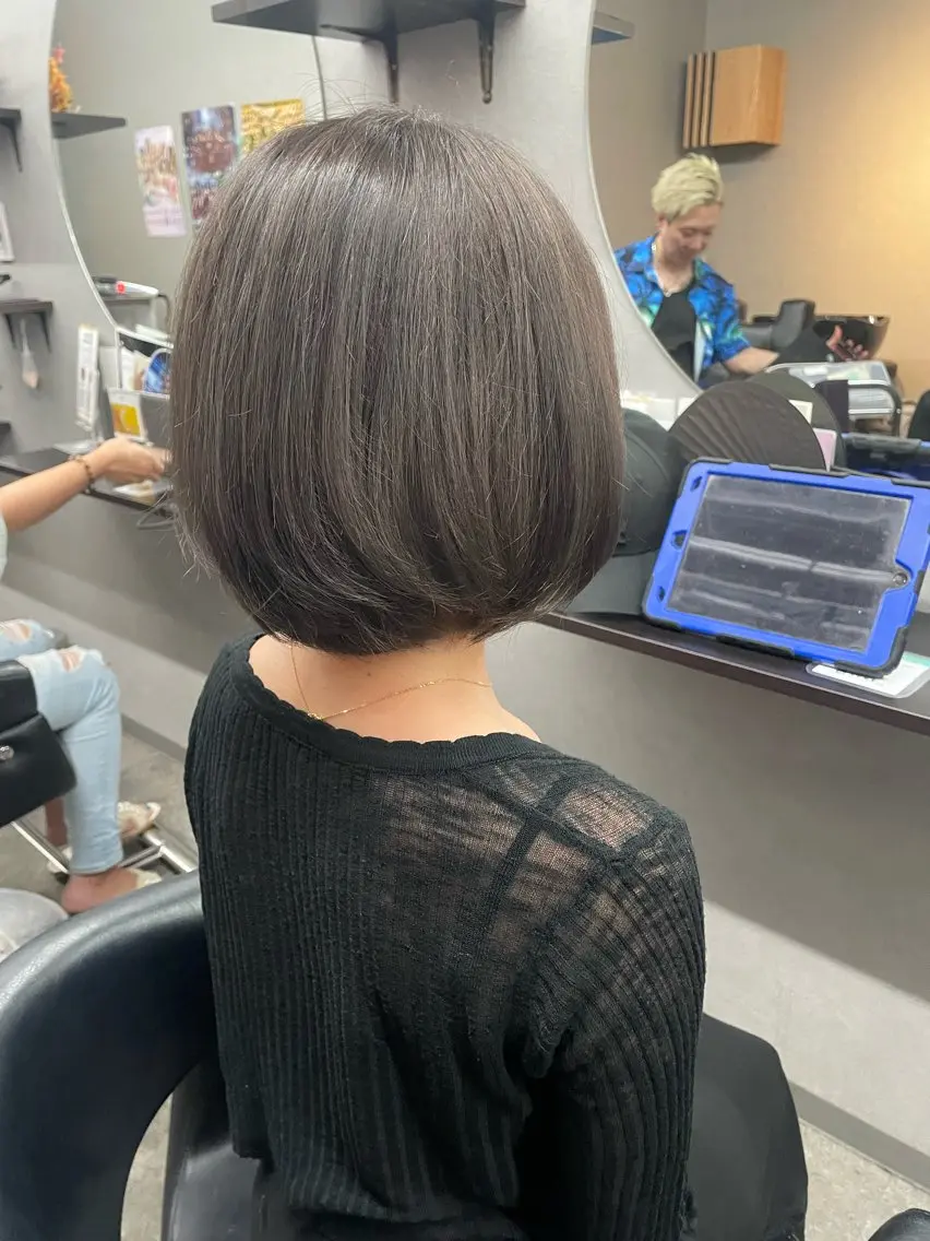 ショート カラー ヘアカラー ヘアセット 🌻ミラクル美容師 🌻✨クッポ✨のヘアスタイル