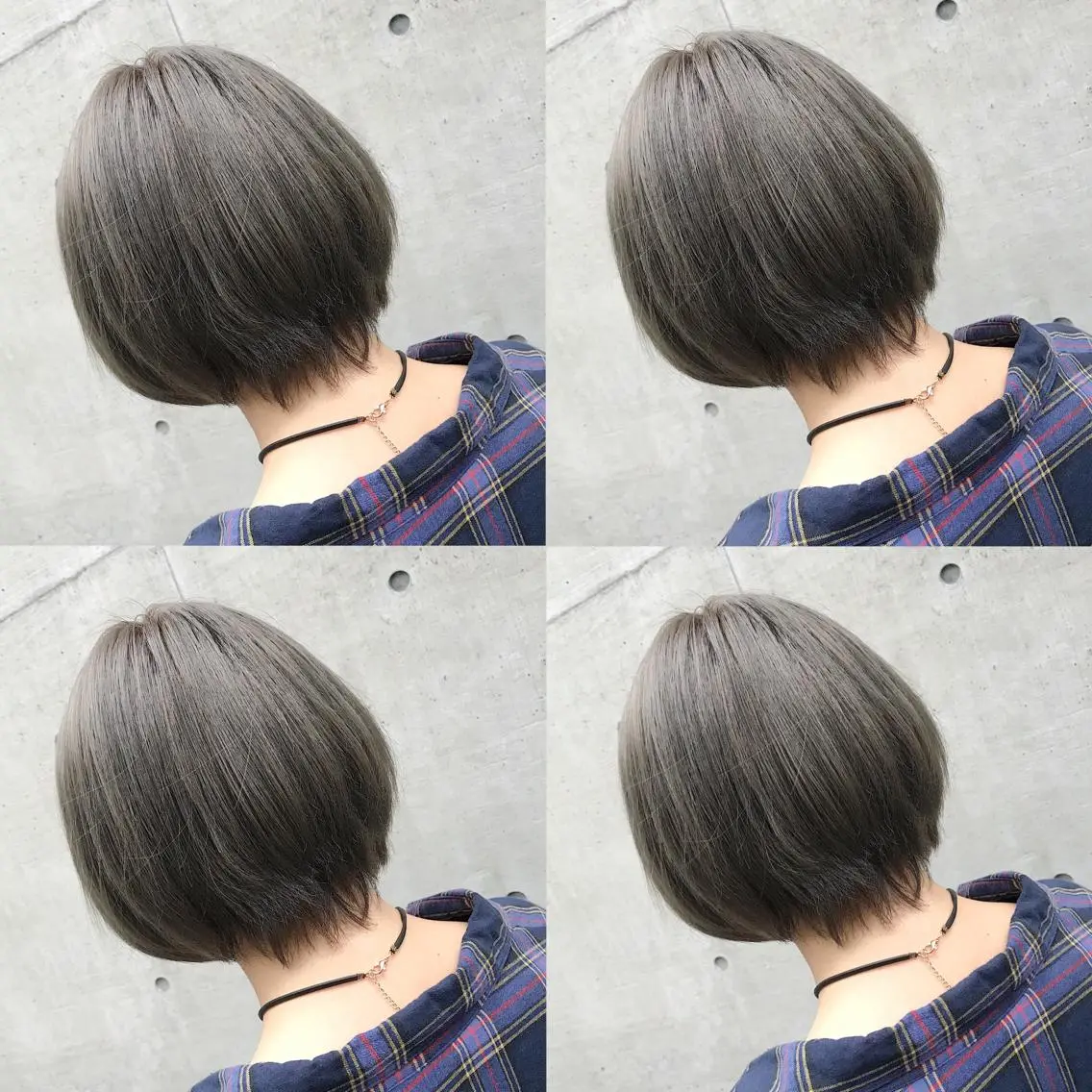 ショート カラー ヘアアレンジ カット トリートメント TAKUMAブリーチ /切りっぱなし🪽のヘアスタイル