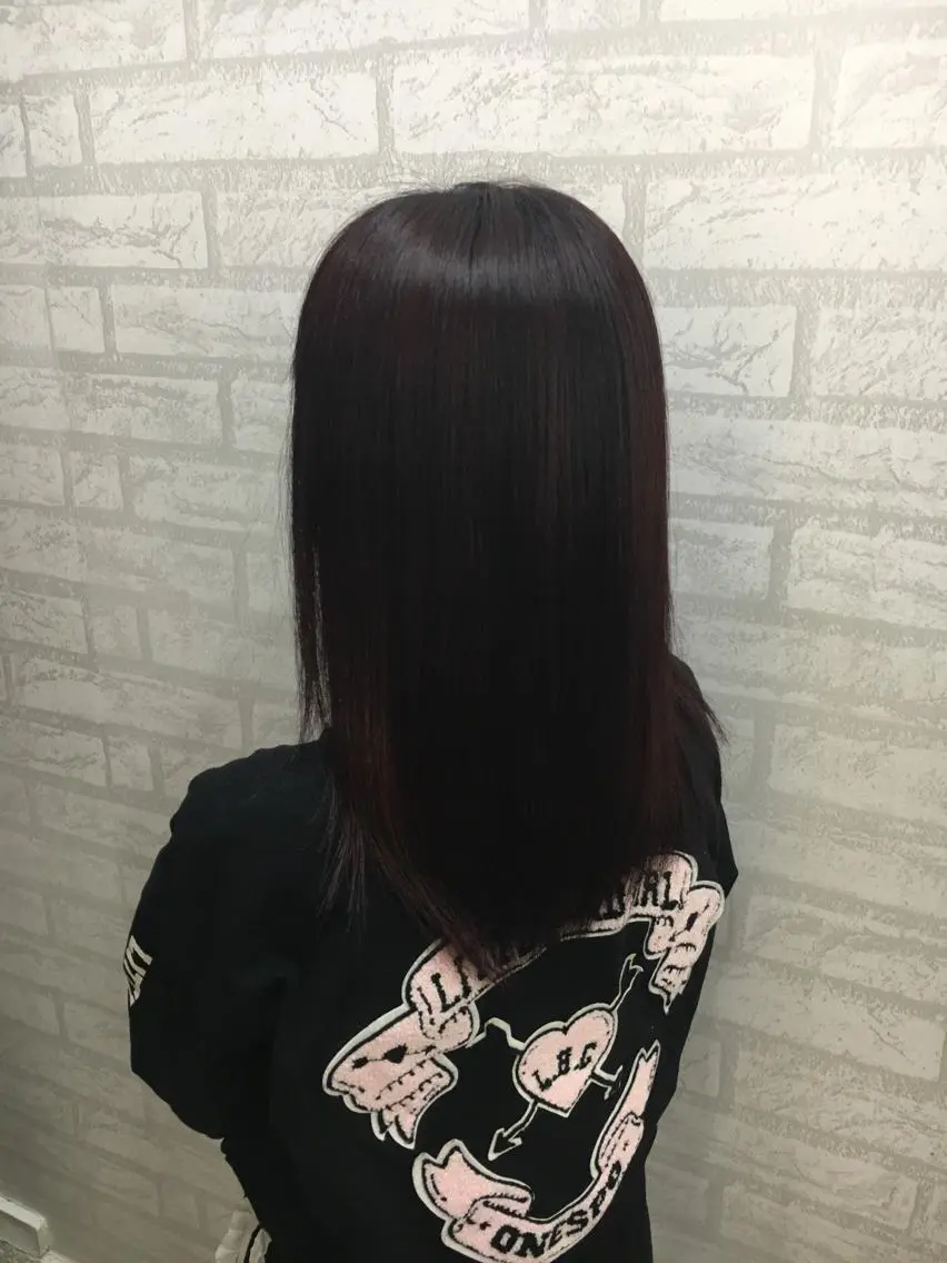最高級コスメ縮毛矯正+カットの写真