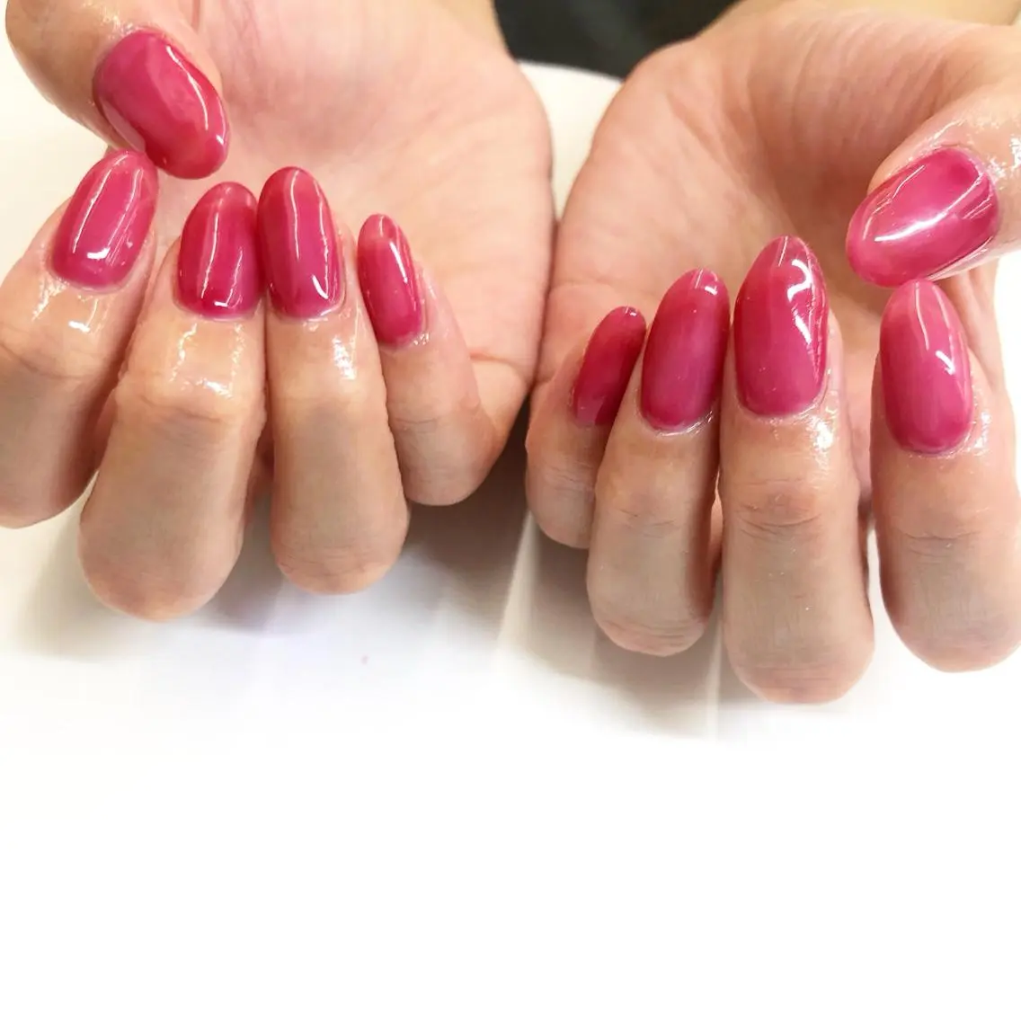 ネイル ワンカラーネイル ハンドネイル Minami 🍓のネイルデザイン