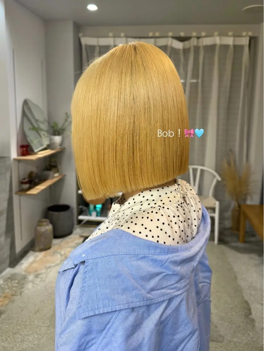 ショート ボブ cipre 萌乃のヘアスタイル