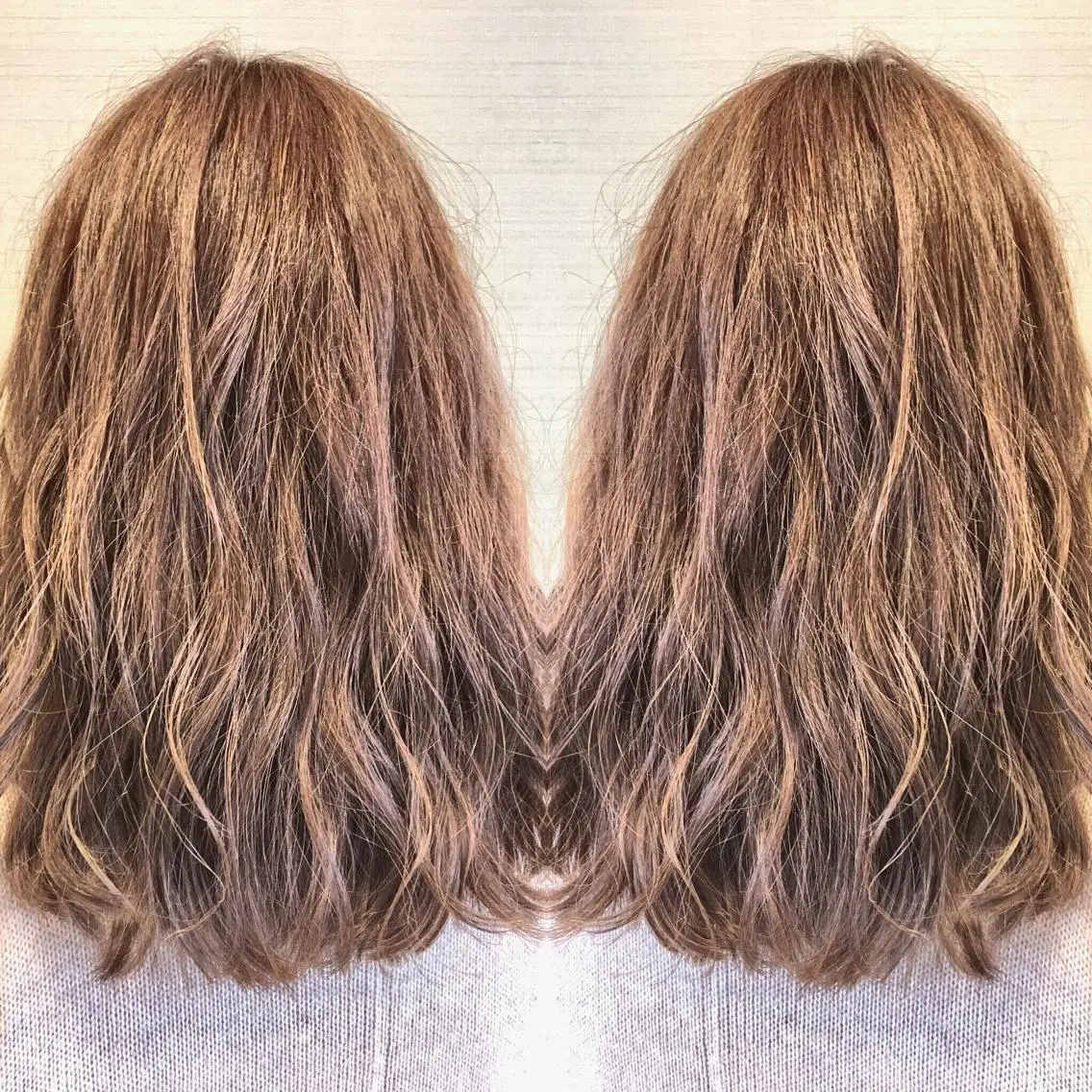 ミディアム ハイライト トリートメント box mico. mutsumiのヘアスタイル