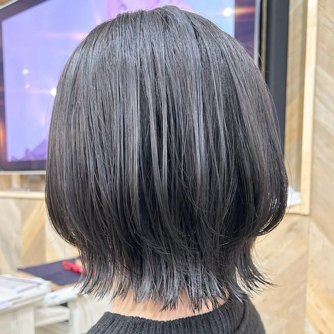 ショート ボブレイヤー ボブ レイヤーカット 顔まわりカット/ボブ /♡とーこ♡のヘアスタイル