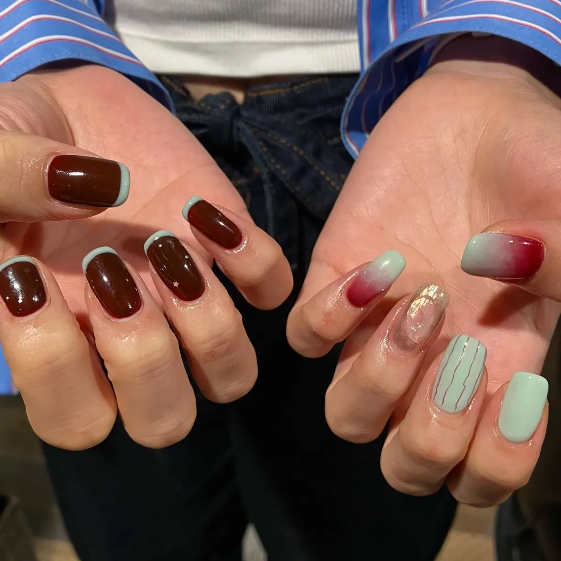 ネイル ハンドネイル Taketsugu Manaのネイルデザイン
