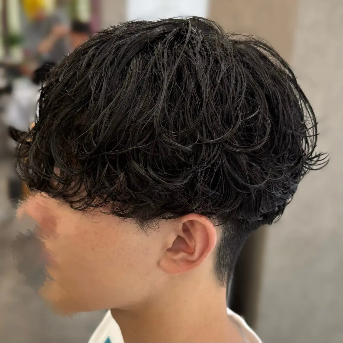 【☀️夏に向けて!☀️周りと差がつく🌀トレンド特殊パーマ🌀朝のセットを楽に☘️】メンズカット➕特殊パーマの写真