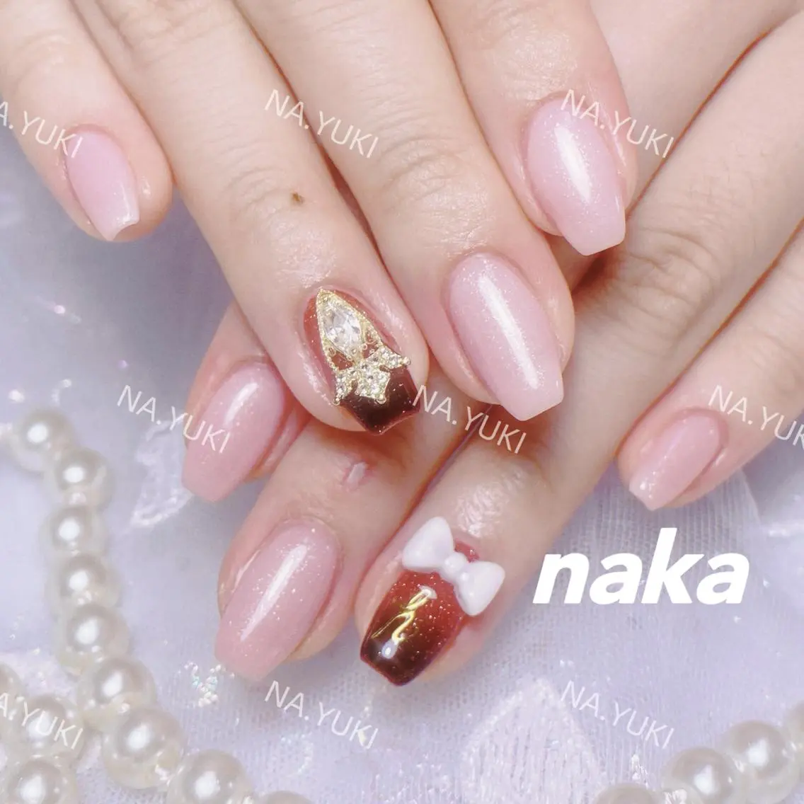 ネイル ハンドネイル ハンドケア ナユキNA.YUKI 新宿店のネイルデザイン