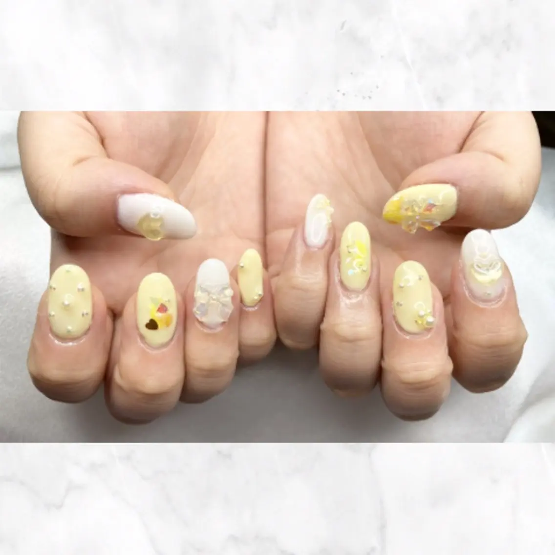 ネイル 長さ出し ネイルチップ ハンドネイル saki/日野市豊田 /うるちゅるネイルのネイルデザイン