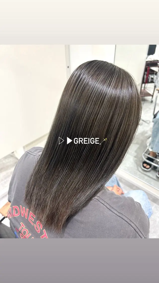 カラー 大原 英里香εïз゜のヘアスタイル
