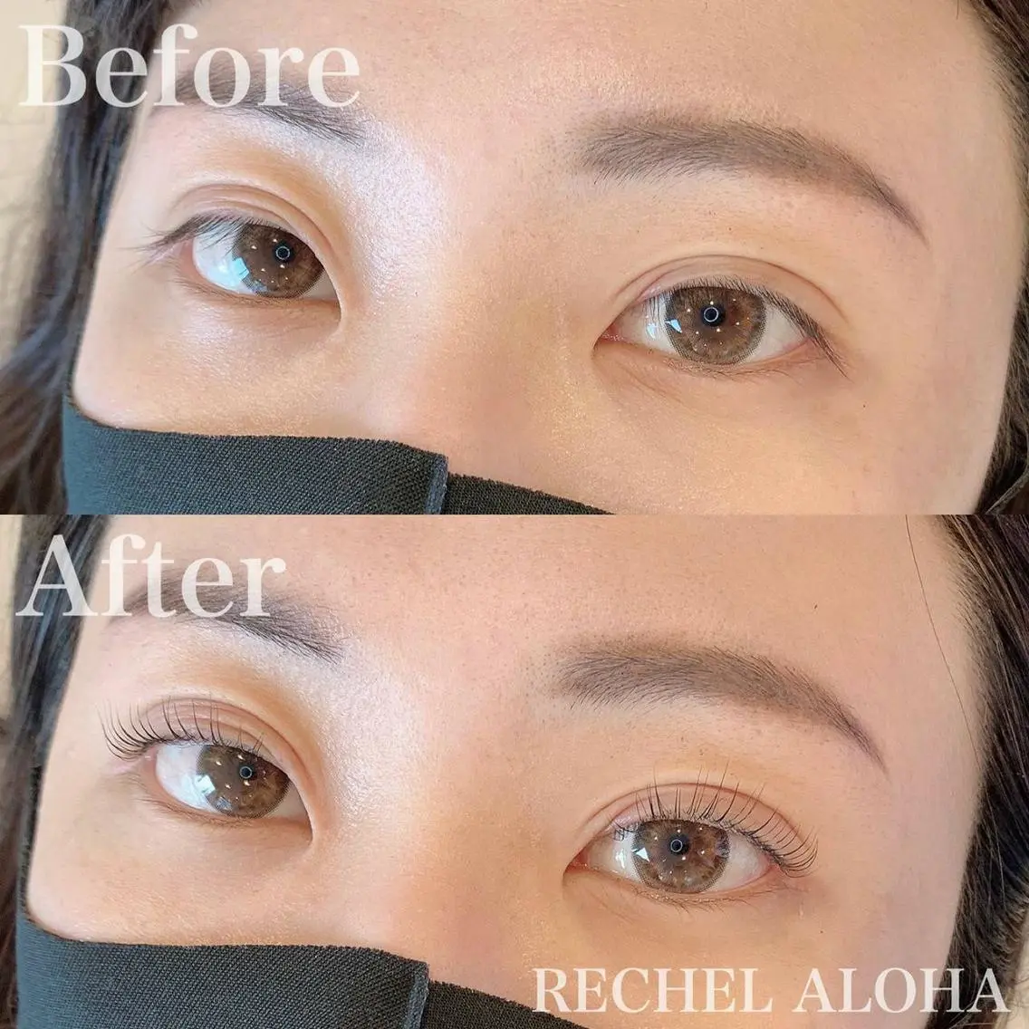 マツエク・マツパ RECHEL ALOHA高槻店のマツエク・マツパデザイン