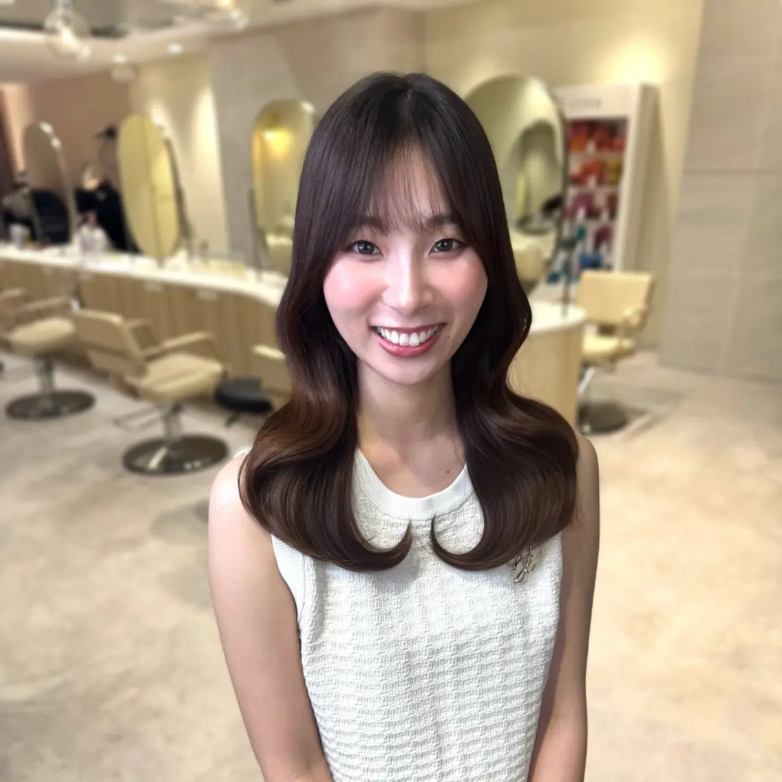 カット❎くびれミディー/ひし形ミディー/圧倒的小顔へ/1日1名様限定クーポン🔐アイロン仕上げまで🆗の写真