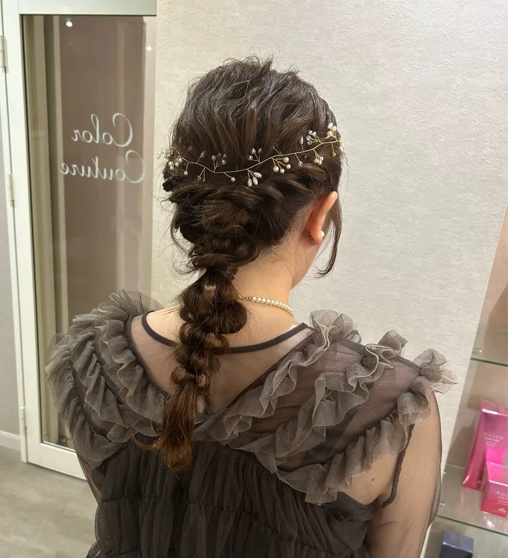 ヘアアレンジ ヘアセット 💠 AYAKA💠のヘアスタイル