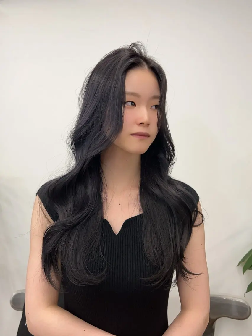 ロング パーマ カット パーマ 渋谷レイヤーカット❌ 縮毛矯正専門/武田涼のヘアスタイル