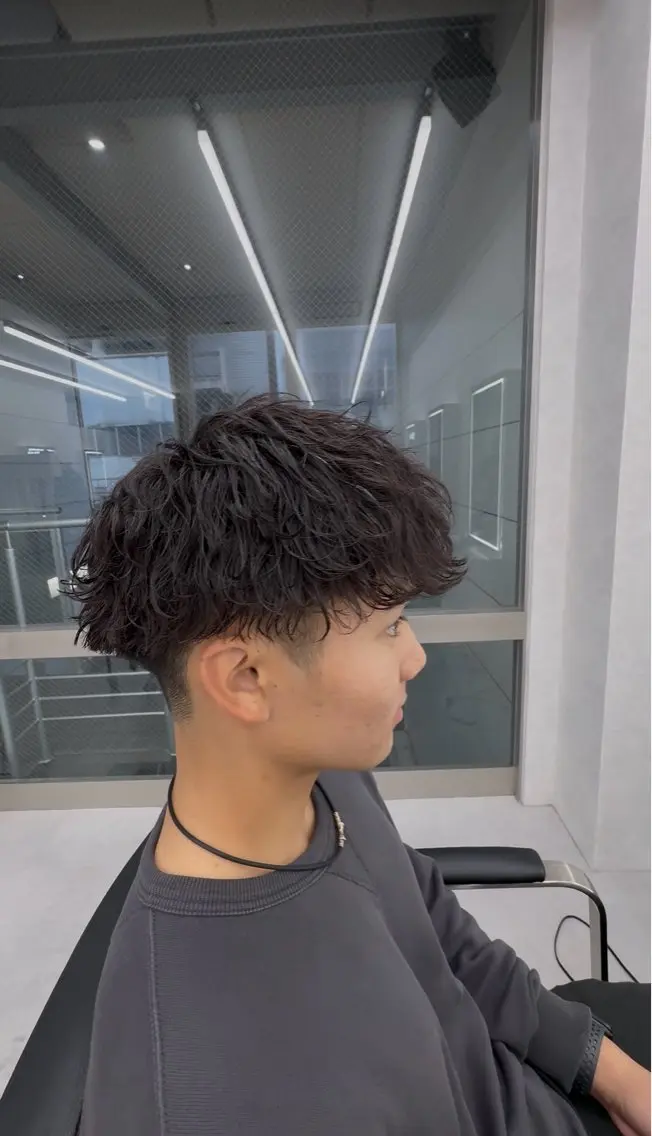 メンズ メンズパーマ 波巻きパーマ カット パーマ LEO/メンズパーマ 指名率90%のヘアスタイル