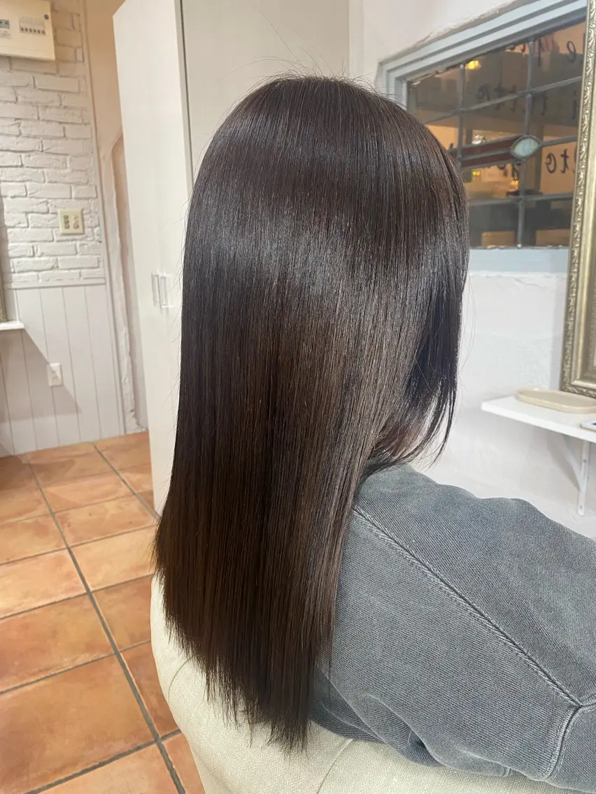 ロング MAYU🩶土浦 カットモデル募集中✨のヘアスタイル
