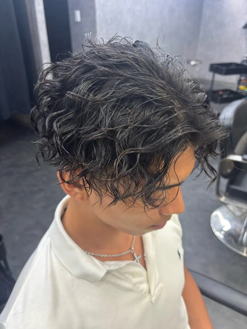 パーマ メンズ メンズパーマ スパイラルパーマ カット パーマ 🔥メンズパーマ特化 高橋晴🔥のヘアスタイル