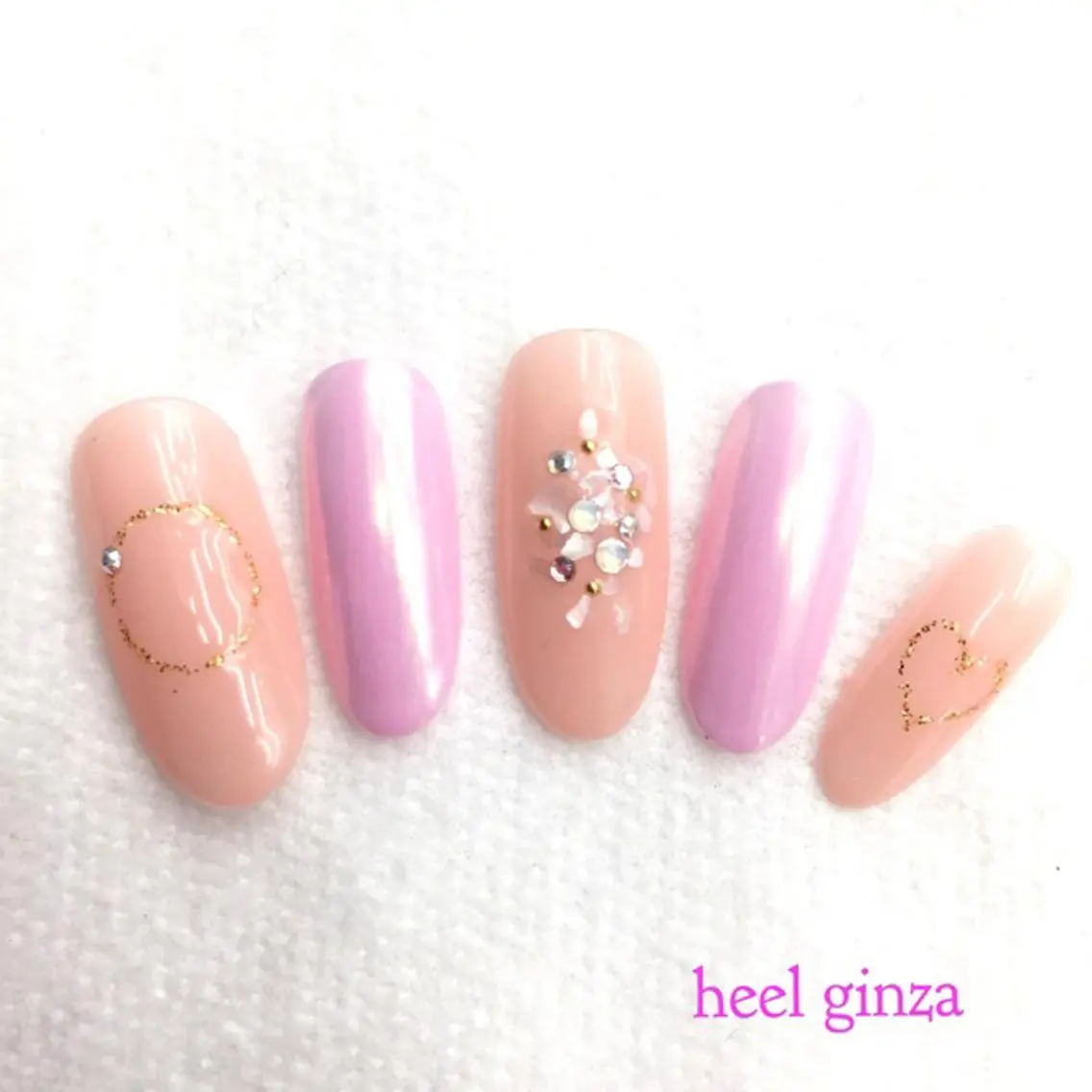 ネイル オーロラネイル miel nailのネイルデザイン
