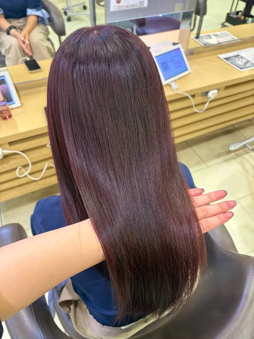ミディアム 🖤KANON🖤 🫧透明感カラー🫧のヘアスタイル