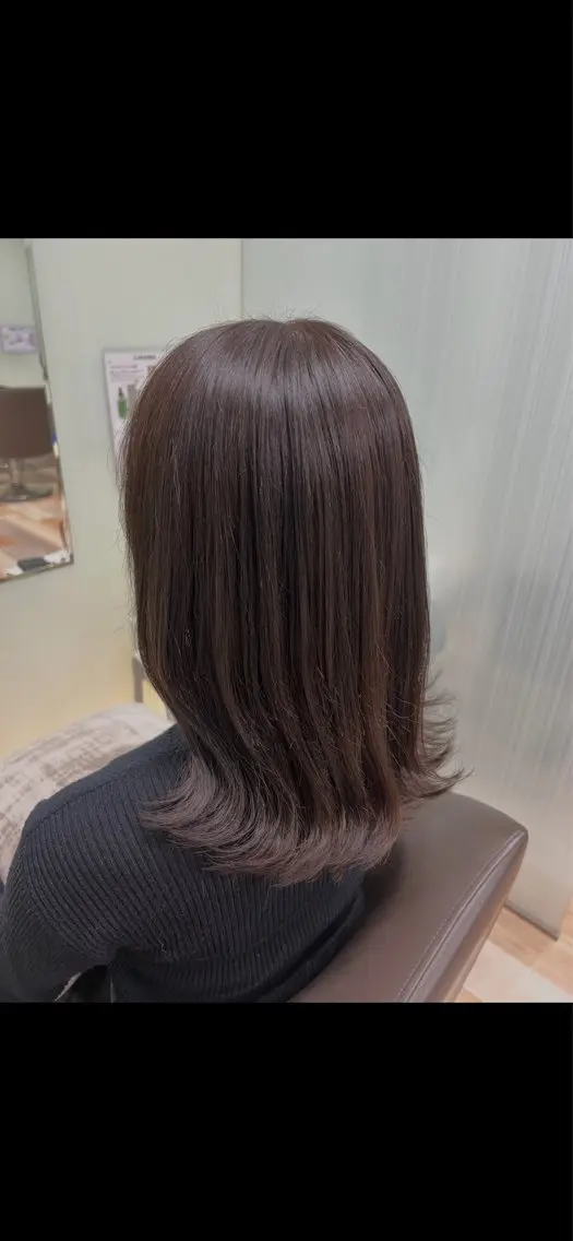 セミロング ヘアカラー カット⚡️カラー🫧 募集中/愛海のヘアスタイル