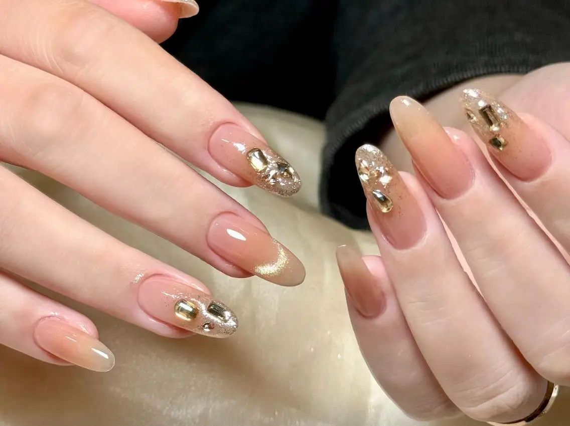 ネイル ハンドネイル ハンドケア 🍑 momo_nailのネイルデザイン