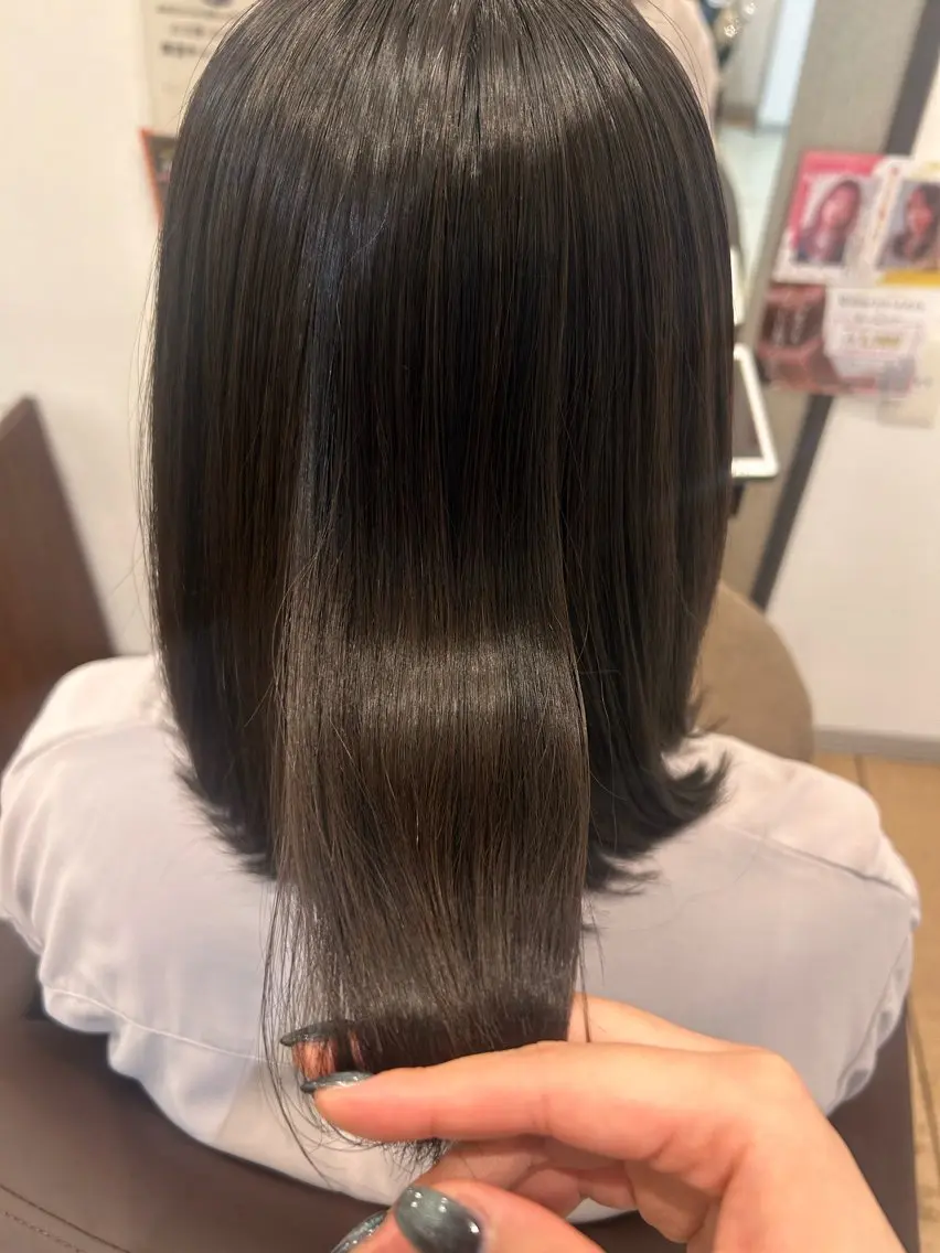 パーマ 🤍レイヤーツヤカラ ーAkane🇰🇷のヘアスタイル