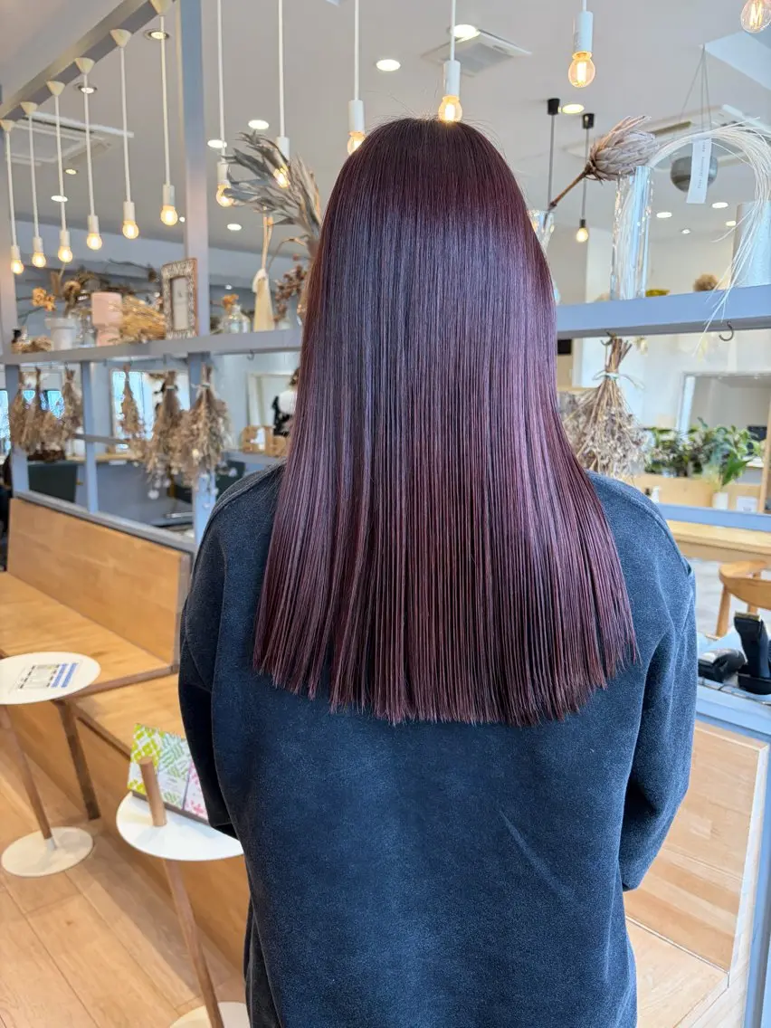 ロング 比嘉 千咲のヘアスタイル