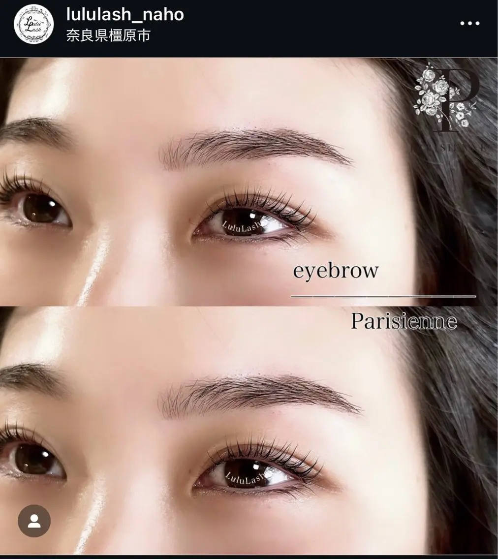 アイブロウ 眉毛ワックス脱毛 ワックス脱毛 Lulu Lash ✳︎のマツエク・マツパデザイン
