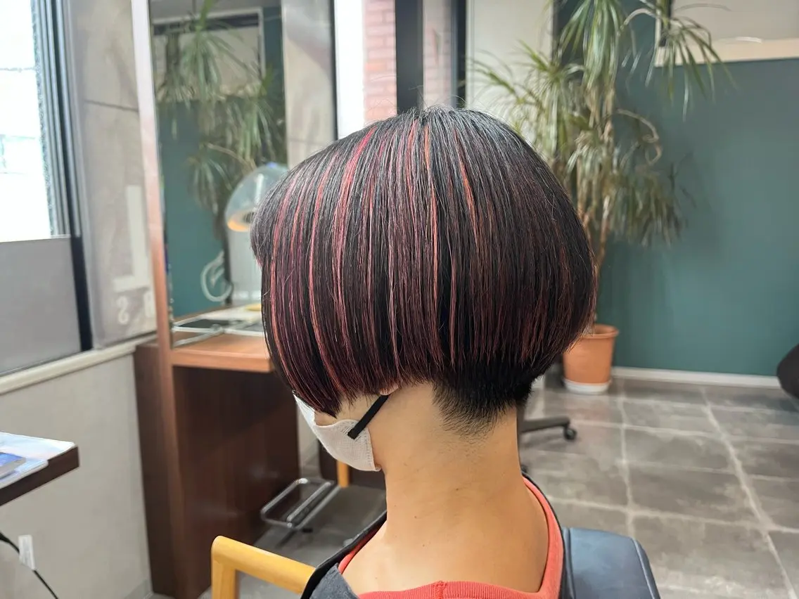 ショート 長内 大明のヘアスタイル