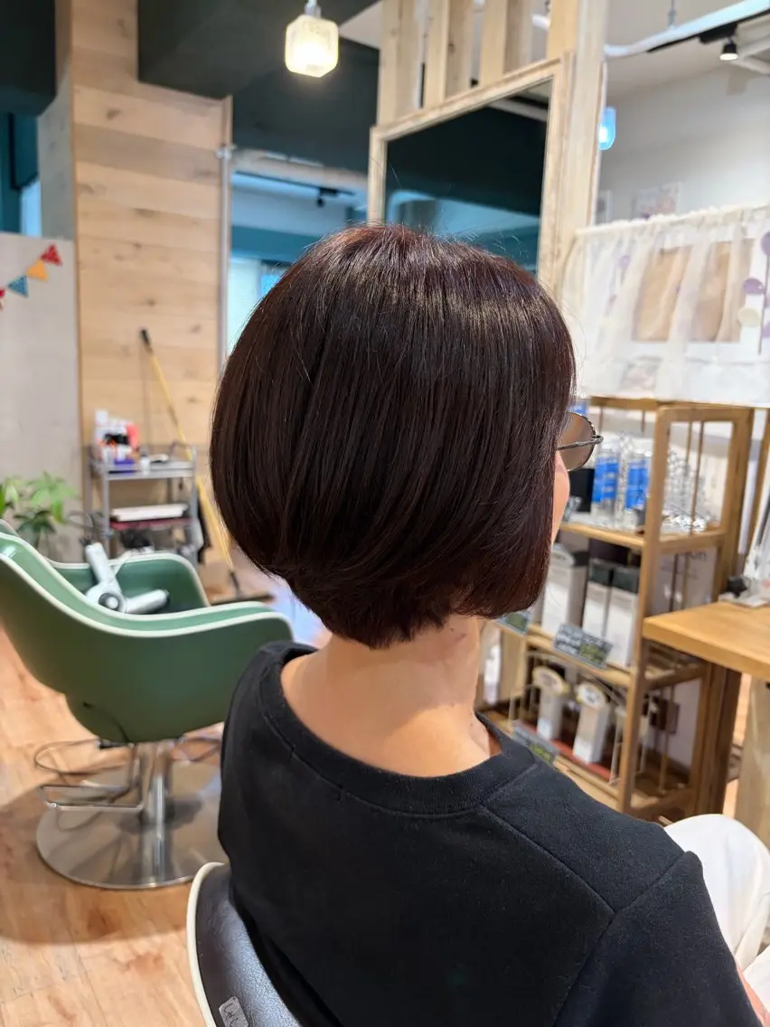 ショート カラー カット ヘアカラー トリートメント ✨ショート/ボブ 縮毛矯正✨アキラのヘアスタイル