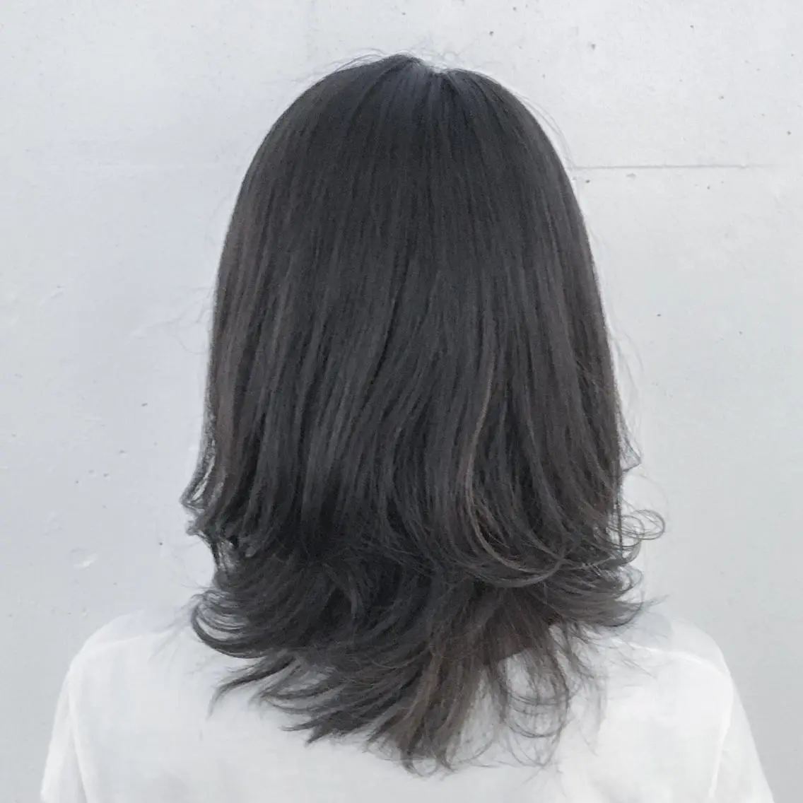 ミディアム カラー ヘアカラー トミタ アツシのヘアスタイル
