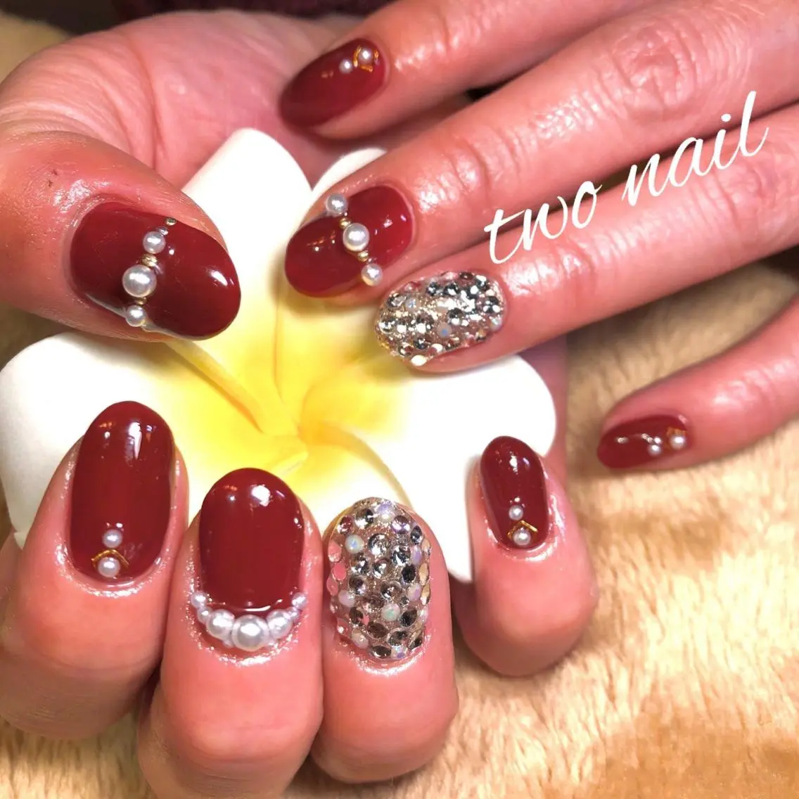 ネイル ハンドネイル two nailのネイルデザイン