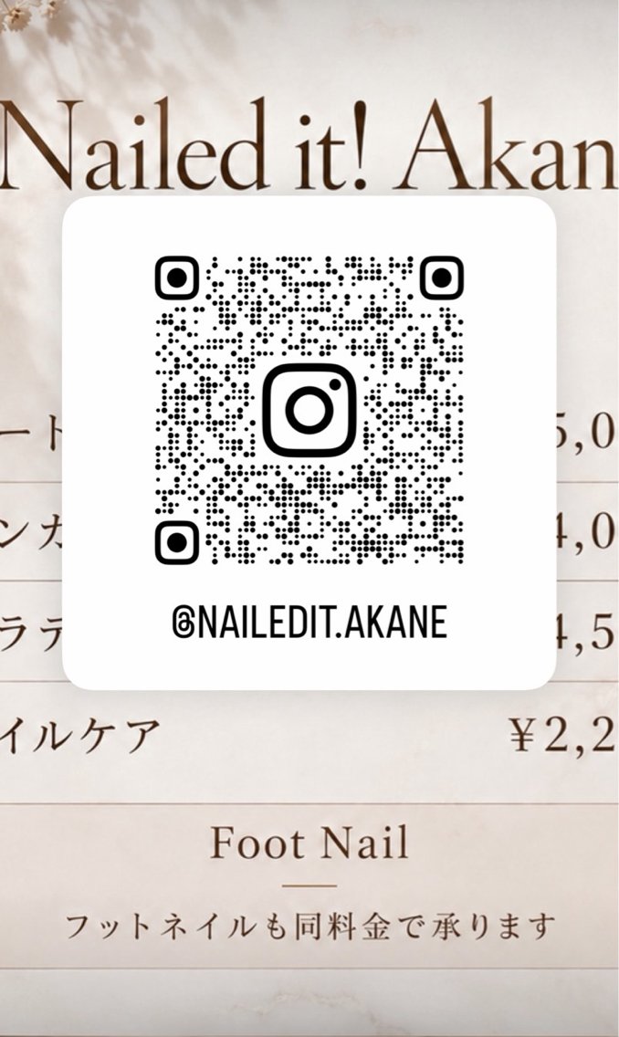 ネイル Nailed it! Akaneセンター北のネイルデザイン