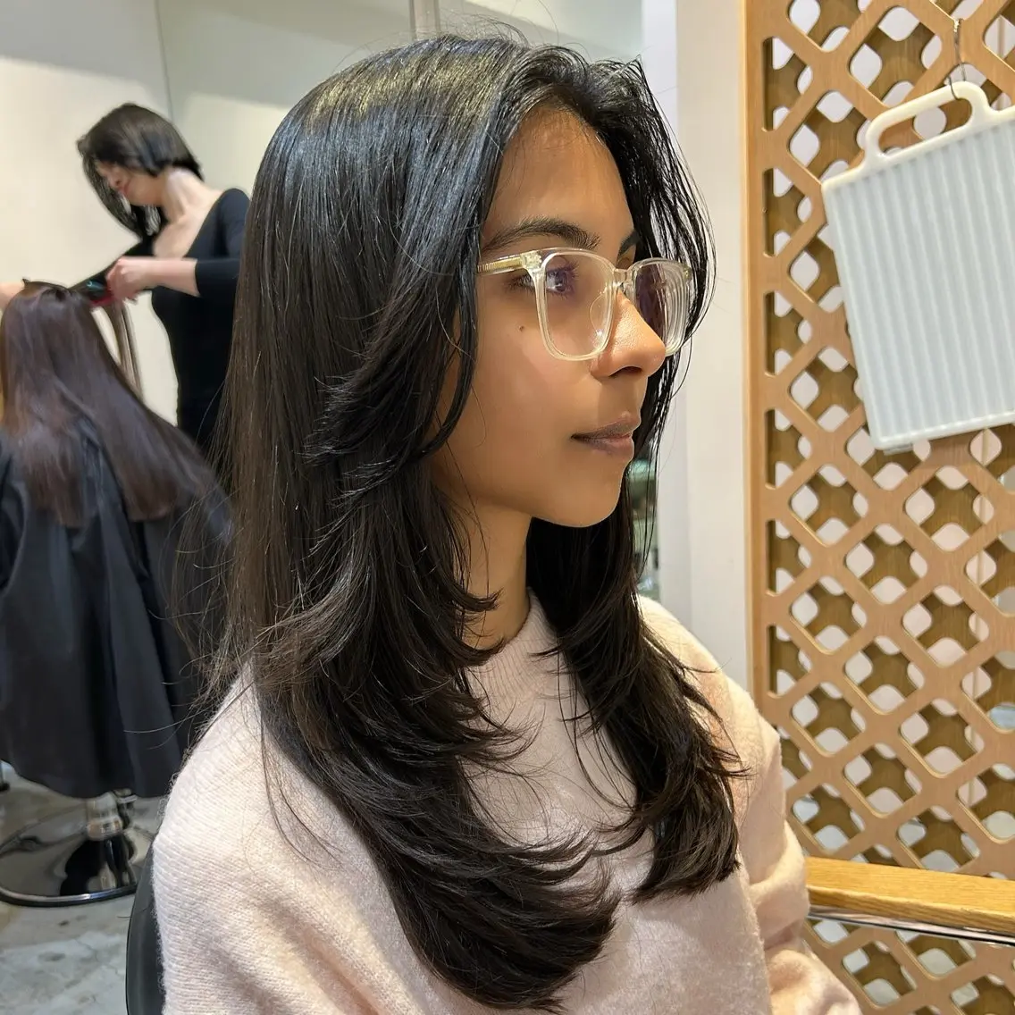 ロング カット 縮毛矯正 マンツーマン施術✂︎ machikaのヘアスタイル
