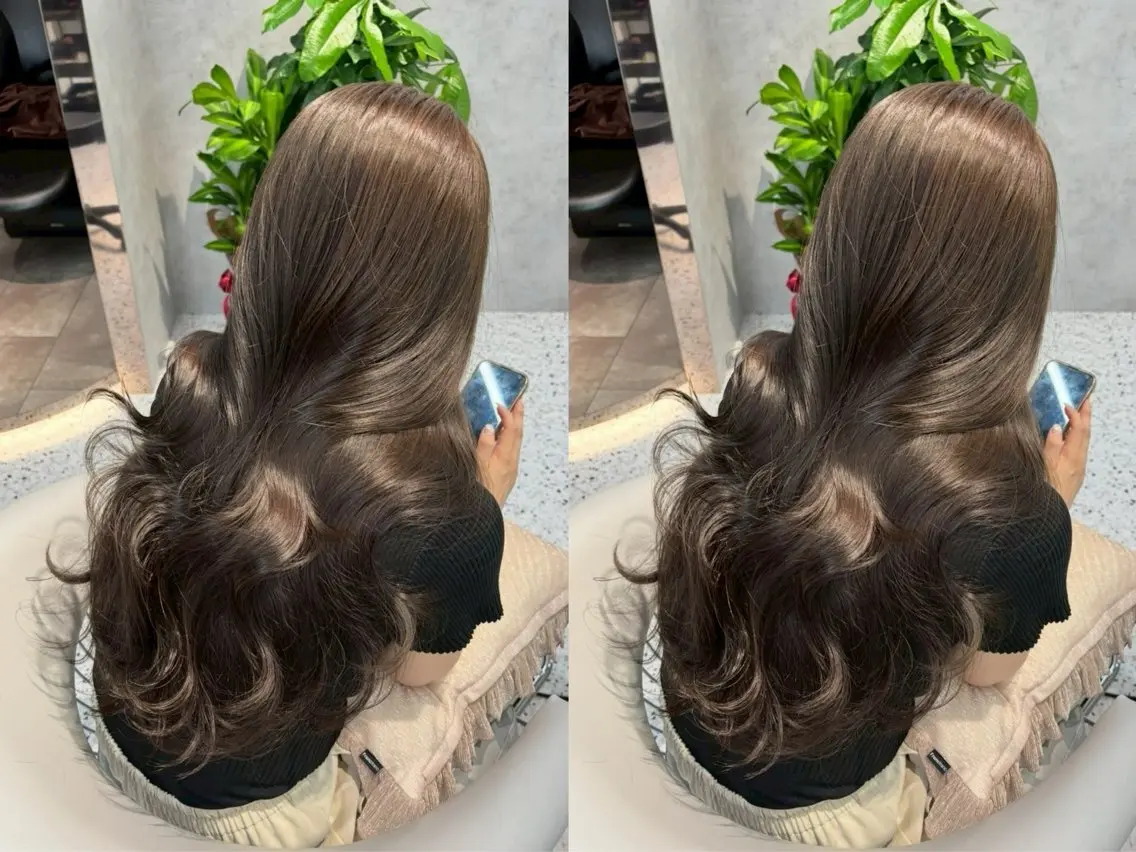 ロング レイヤーカット 🎀透明感カラー shizuka🎀のヘアスタイル