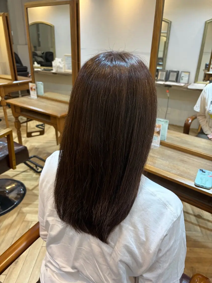 カラー 💖那姫/ 艶髪似合わせカラー✨のヘアスタイル