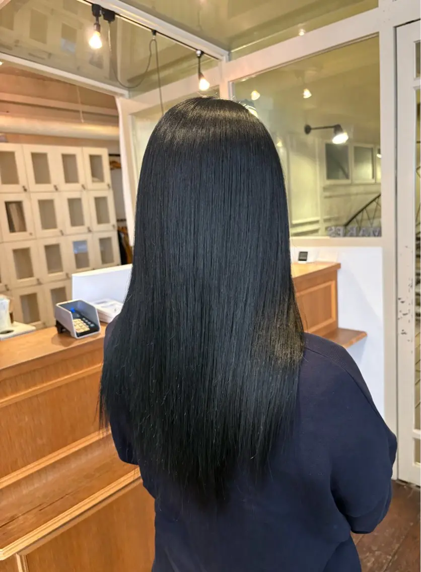 ロング カラー 透明感カラー ヘアカラー トリートメント Make's表参道 らら🌼のヘアスタイル