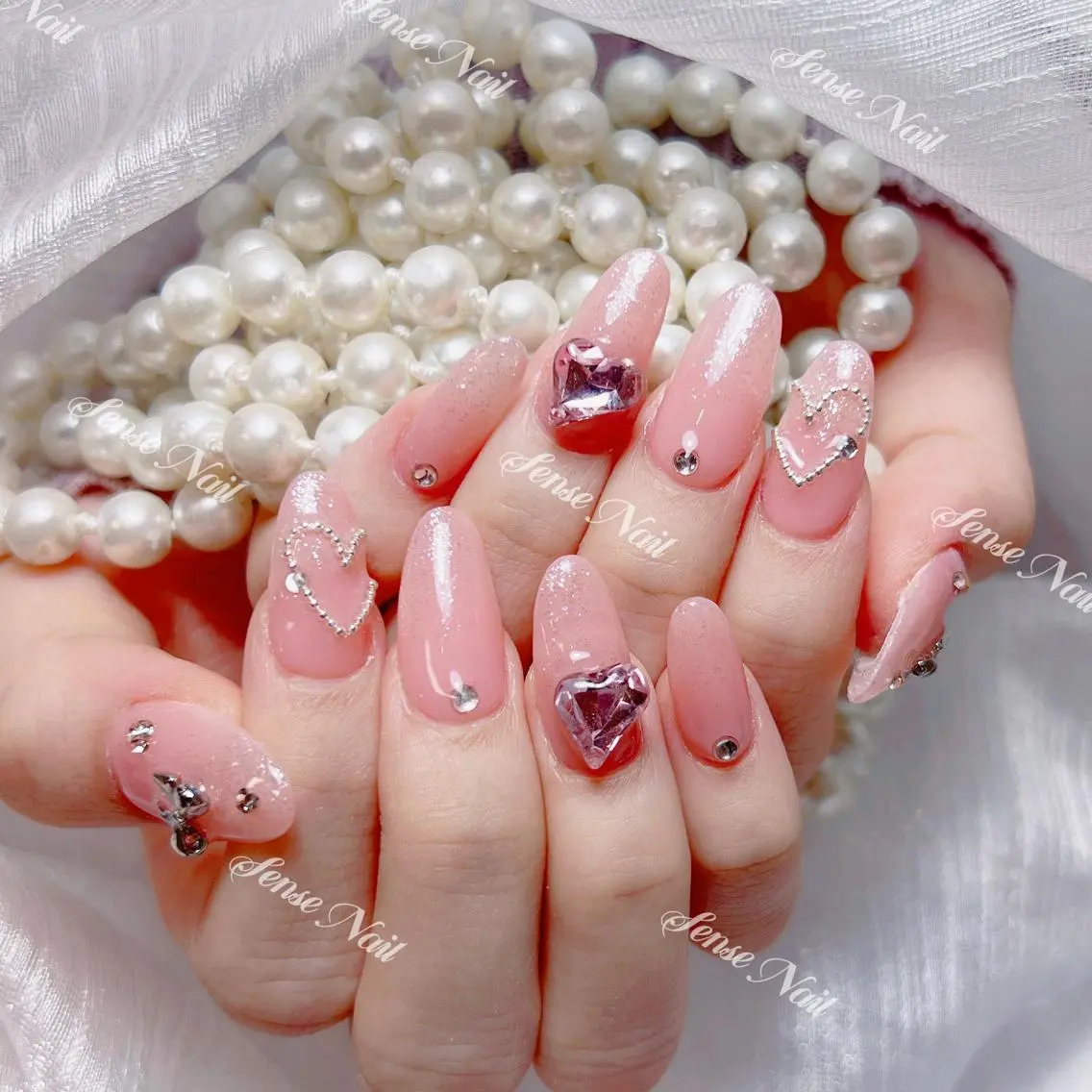 ネイル ハンドネイル ハンドケア 🎀Sense Nail渋谷店🎀のネイルデザイン