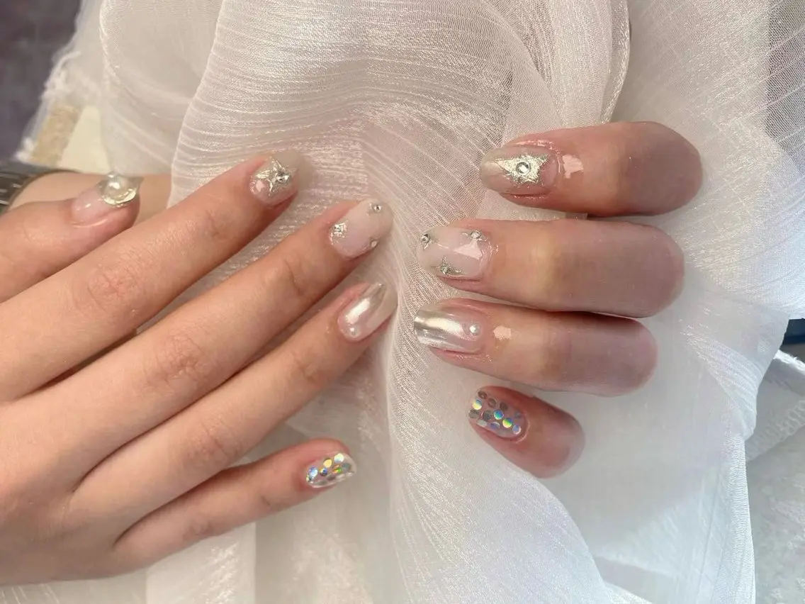 ネイル アートネイル フラワーネイル フットネイル ジェルネイル マグネットネイル Babarla nailのネイルデザイン