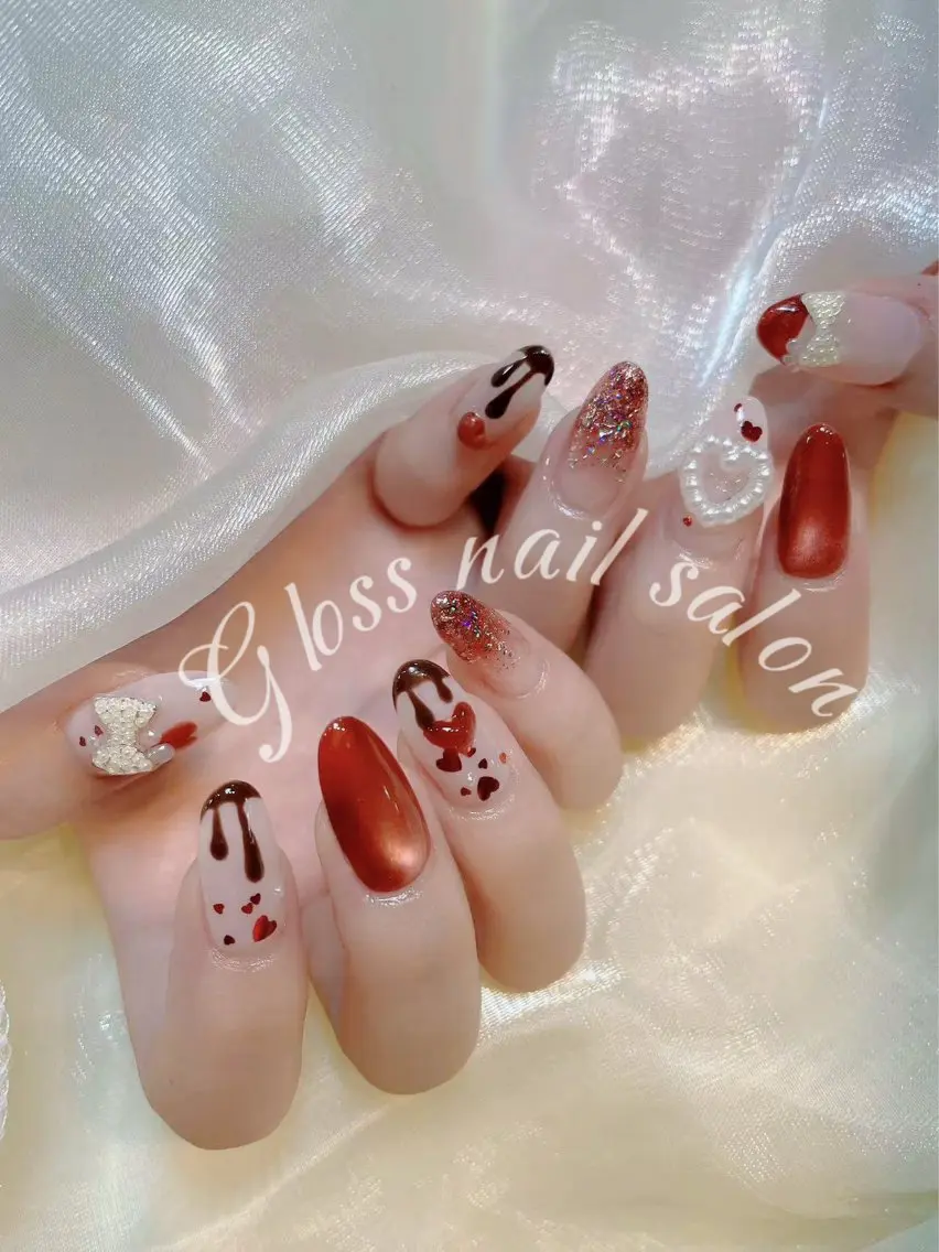 ネイル ハンドネイル Yuna✨ Gloss nailのネイルデザイン